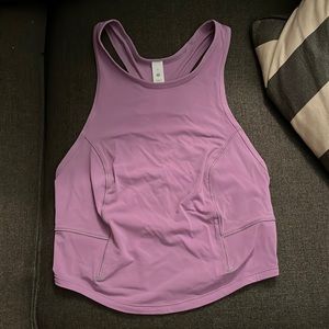 purple lululemon tank top